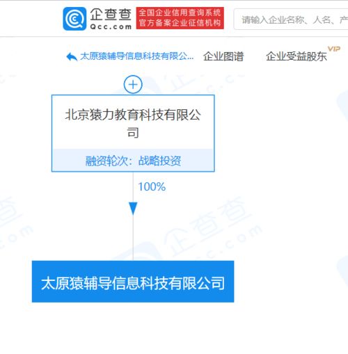猿辅导关联公司在太原成立新公司，数准科技赋能网络文化经营